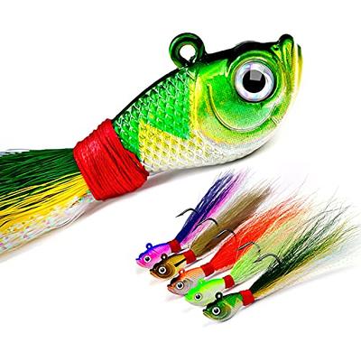 Ned Rig Fishing Jig Heads Baits Kit Crappie Jig Hooks for Soft