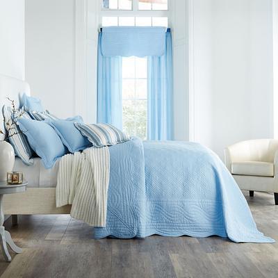 BrylaneHome Chenille Bedspread - King, Peacock Blue