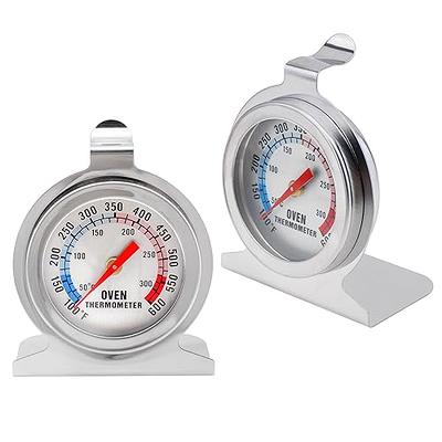 Kitchen Thermometer Stainless Steel Oven Thermometer Stand BBQ