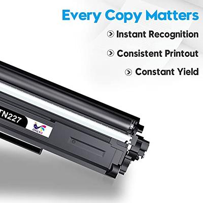 Inkalfa Compatible TN227 TN-227 Toner: Cartridge Replacement for Brother  TN227 TN223 TN227BK MFC-L3770CDW MFC-L3750CDW HL-L3290CDW HL-L3270CDW  HL-L3230CDW Printer (TN-227BK/C/M/Y High Yield 4 Pack) 