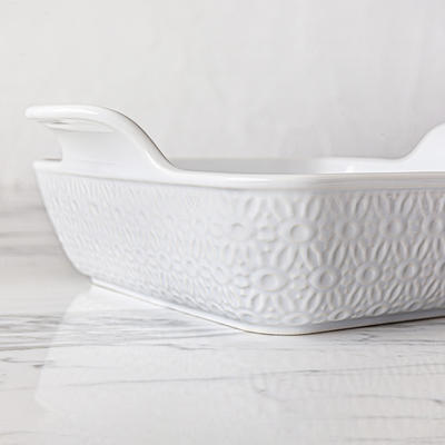 Sofia Home White Stoneware 8x8 Inch Baking Dish by Sofia Vergara - Yahoo  Shopping