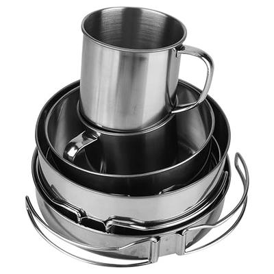 Camping Cookware, Compact/Lightweight/Durable Camping Pots and