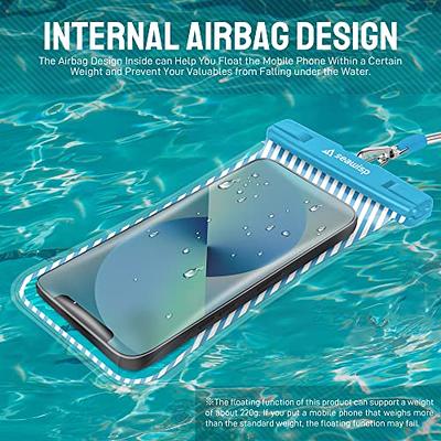 WATERPROOF CASE UNDERWATER BAG FLOATING COVER TOUCH SCREEN IPX8 POUCH for  PHONES