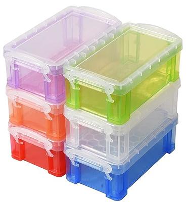 Gbivbe Large 24 Grids Plastic Organizer Box Adjustable Dividers,Clear  Storage Box for Jewelry, Art DIY Crafts, Washi Tapes, Beads and Small Parts