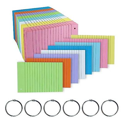 Koogel 500PCS White Index Cards, Ruled Flash Cards with Double Covers  Record Revision Note Paper with Spiral 5x3 Inches for School Office  Household Memory Learning Taking To Do List - Yahoo Shopping