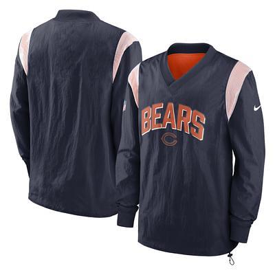 Men's Nike Navy Chicago Bears Sideline Athletic Stack V-Neck Pullover  Windshirt Jacket - Yahoo Shopping