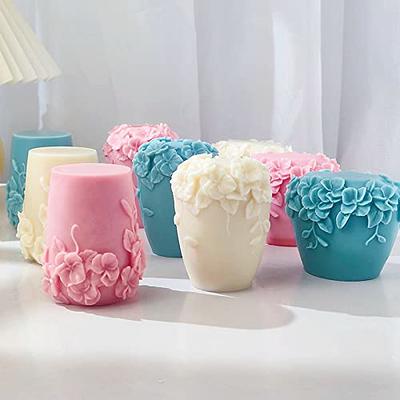 Cylinder Candle Molds Silicone, 3D Rattan Flowers Silicone Candle Mould for  Aromatherapy Candle, Handmade Soap Making, Wax Melt Molds, DIY Craft, Home  Decor (A) - Yahoo Shopping