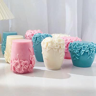 3D Lotus Flower Molds DIY Candle Form Silicone Mold Handmade