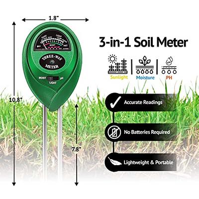 New Portable Soil Moisture Sensor Monitor Plants Flower Soil