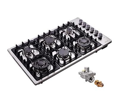 BCOATH Gas Stove Bracket Cooktop Burner Electric Stove Burners Stainless  Steel Coasters Wok Stand for Gas