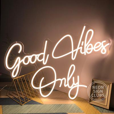 Good Vibes Wall Neon Sign