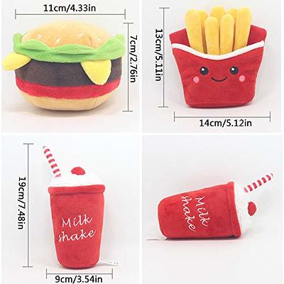 Pet Dogs Hamburger Toy Puppy Toys Dog Chew Toys Food Grade