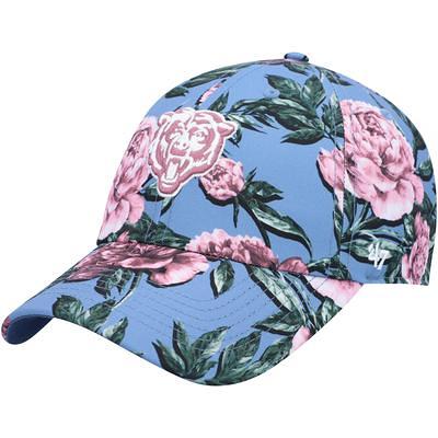 Women's '47 White Detroit Tigers Peony Print Clean Up Adjustable Hat