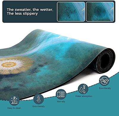 Numat Suede Yoga Mat for Hot Yoga, 72x 26 x 6mm Non Slip Exercise &  Workout Mat with Carrying Strap for Bikram, Pilates,Asthanga, Power, Home  Gym - Yahoo Shopping