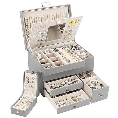  yarlung Acrylic Jewelry Storage Box Earring Holder