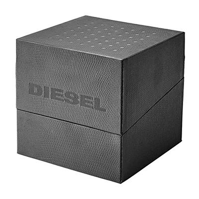 Diesel Men's 51mm Mega Chief Stainless Steel and Nylon-Wrapped Silicone  Analog-Digital Watch, Color: Black (Model: DZ4552) - Yahoo Shopping