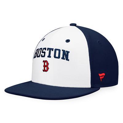 Men's Fanatics Branded Navy/White Boston Red Sox 2004 World Series Patch Team Trucker Snapback Hat