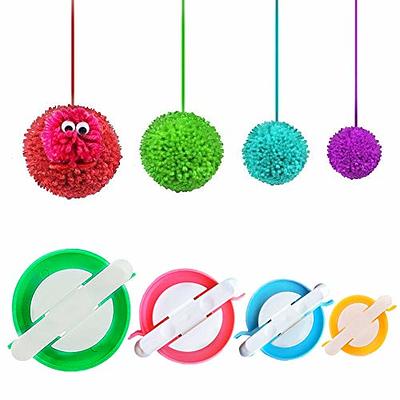 Aeyistry 290 Pcs 0.4 Inch Colorful Pompoms for Hobby,Multicolor