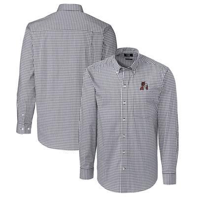 Baltimore Orioles Cutter & Buck Long Sleeve Stretch Oxford Button-Down Shirt - Charcoal