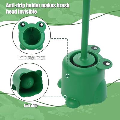 Dora Bridal Frog Toilet Brush and Holder, Cute Toilet Cleaner Brush with  Non-Slip Handle, Compact Size Toilet Bowl Brush Set Bathroom Deep Cleaning Toilet  Scrubber Brush Easy to Hide - Yahoo Shopping