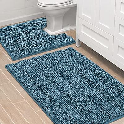 Montgomery 3 Piece Water Absorbent Bath Rug Contour Rug Lid Cover