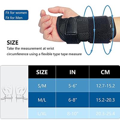 Wrist Brace, 2pack Wrist Support Brace Adjustable Wrist Strap