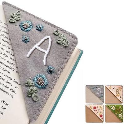 Bookmarks Felt Flower Bookmarks Book Corner Protector Page Separators