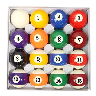 HAN'S DELTA Pool Table Billiard Ball Set - Regulation Size 2-1/4 Full 16  Pool