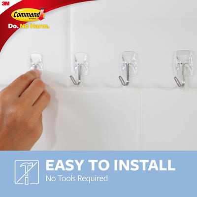 Command Small Wire Toggle Hooks, Clear, Damage Free Decorating, Five Hooks  - Yahoo Shopping