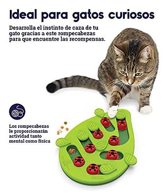  Catstages by Nina Ottosson Rainy Day Puzzle & Play -  Interactive Cat Treat Puzzle : Pet Supplies
