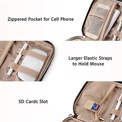 BAGSMART Electronic Organizer Small Travel Cable Organizer Bag for