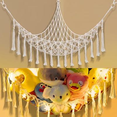 Stuffed Animal Storage Net Hammock,Walls And Ceiling Hanging Net Hanging  Stuffed Animal Holder Corner Toy Storage Organizer Plush Toy Net Display  Storage Network for Kid Room Bedroom Playroom - Yahoo Shopping