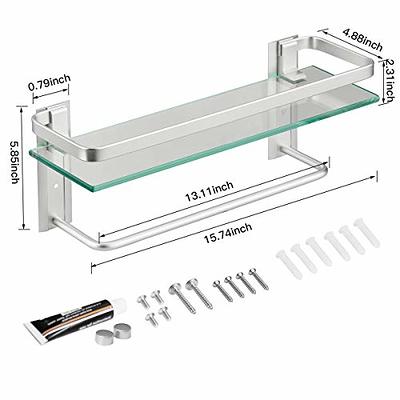  VOLPONE Corner Shower Shelves Glue on Shower Storage