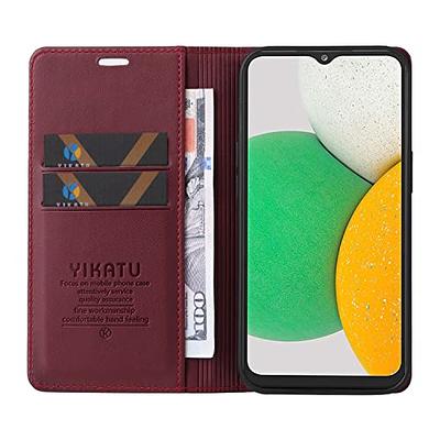 For Samsung Galaxy A03S Wallet Case Leather with Card Holder Stand Phone  Cover