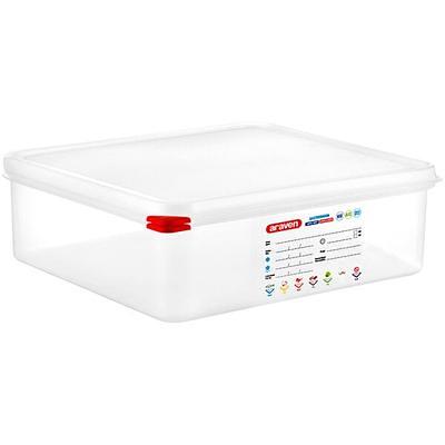 Vigor 1/2 Size Clear Polycarbonate Food Pan - 8 Deep