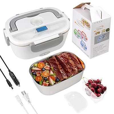 CTSZOOM Heated Lunch Boxes for Adults, 60W Electric Lunch Box Food