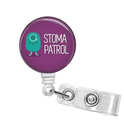 Funny Stoma Patrol Wound Ostomy Nurse Badge Reel - Cute Retractable ID  Holder for RNs - RT Pull Clip - Gift for Nursing Student - Yahoo Shopping