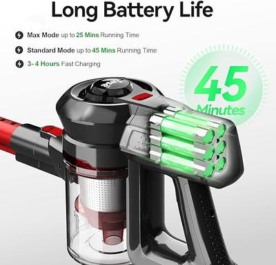 INSE Cordless Vacuum, 12KPa Powerful Vacuum Cleaner with 160W Motor, 4-in-1  Stick Vacuum, Rechargeable Handheld Vacuum Cleaner for Home Hard Floor