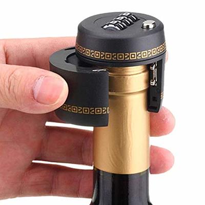 This Combination Bottle Lock Lets You Secure Wine and Liquor Bottles With a  Password