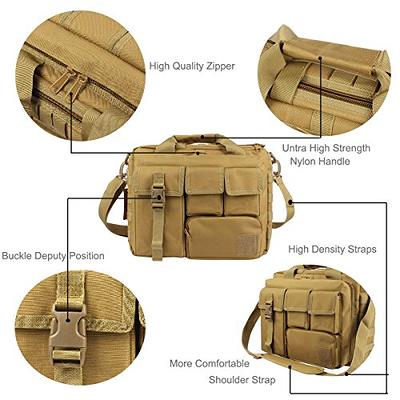 Stypos Tactical Messenger Bag, Tactical Briefcase for Man Military Laptop  Bag Messenger Shoulder Bag