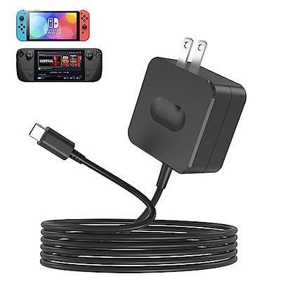 AC Adapter Fast Charger for Nintendo Switch / Lite / Dock -Support TV &  Handheld