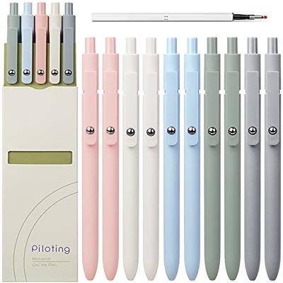 BAYTORY 6Pcs Colored Gel Pens, 6 Pastel Ink Colors, Retractable Quick Dry Ink  Pen Fine Point 0.5mm Smooth Writing for School Supplies Journaling  Notetaking Drawing Stationery - Yahoo Shopping