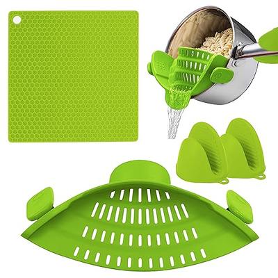 Kitchen Mama Christmas Gift Silicone Jar or Can Spatula: Set Of 2 Platinum Spatulas  Silicone Heat