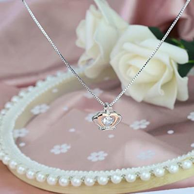 Gifts for Wife, Crown, Heart, Cross, Joined Heart Necklaces wife Gift From  Husband, Anniversary Day Gifts for Wife, Birthday Gifts for Wife 