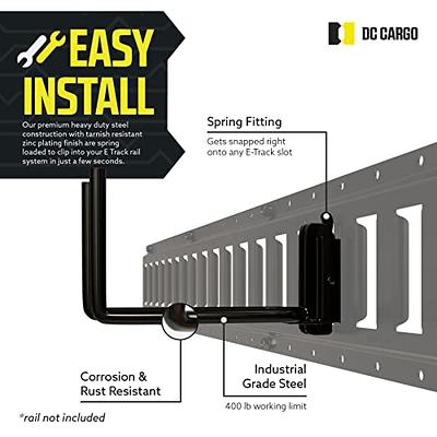 Rubbermaid FastTrack Heavy-Duty Universal Garage Bicycle Storage Vertical  Hanging Wall Hook Bike Rack for Bicycles up to 50 Pounds (4 Pack)