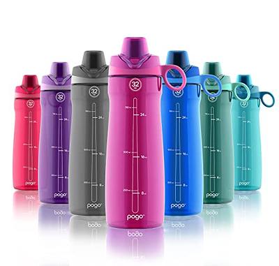 Pogo BPA-Free Plastic Water Bottle with Chug Lid, Fuchsia, 32 oz. - Yahoo  Shopping