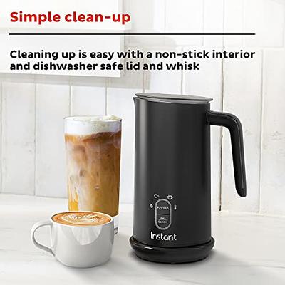  Milk Frother 4 in 1 Electric Milk Steamer Automatic Hot & Cold  Foam Maker and Milk Warmer for Latte, Cappuccinos, Macchiato, Hot Chocolate  Milk: Home & Kitchen