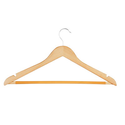 Honey Can Do 18 x 9.5 Anti Slip Plastic Hangers 50pk