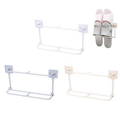 DEYILIAN Hanging Shoe Rack 2 Pack, Wall Mounted Shoe Rack with