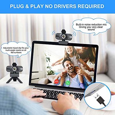 Full Hd 1080p USB Video Gamer Camera - Computer Web Cam Built-in Microphone